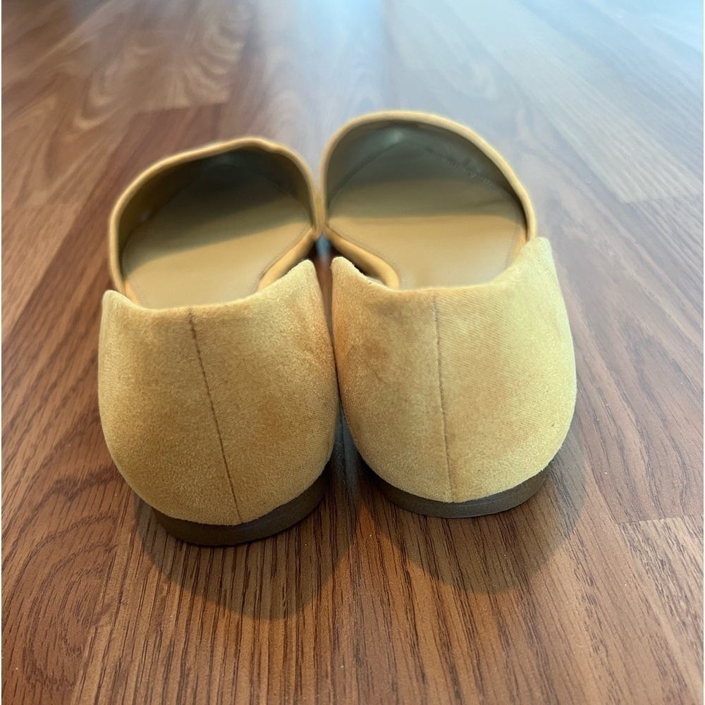 J.Crew Zoe Suede Leather D'Orsay Flats - Picture 9 of 13
